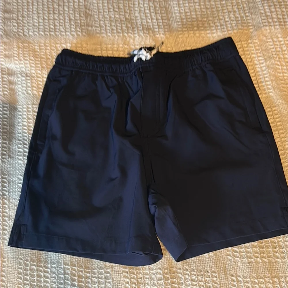 Boys sz14 Navy Swim/Activity Shorts - Elastic Waist with Drawstring